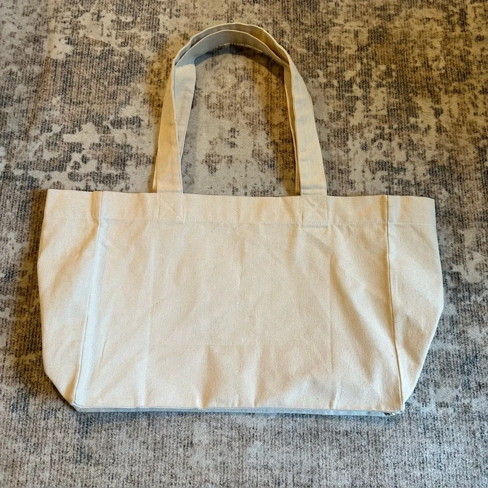 NWOT TORY‎ BURCH PACKABLE CANVAS TOTE BAG